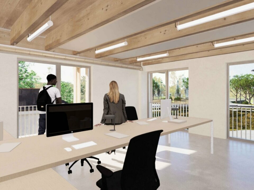 Plateau de bureaux de 600 m² à louer à Saumur