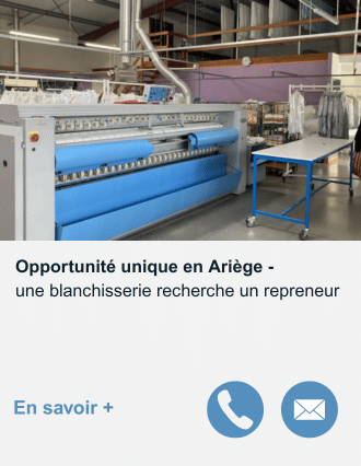 Opportunité unique : une blanchisserie d’Ariège recherche un repreneur ! 