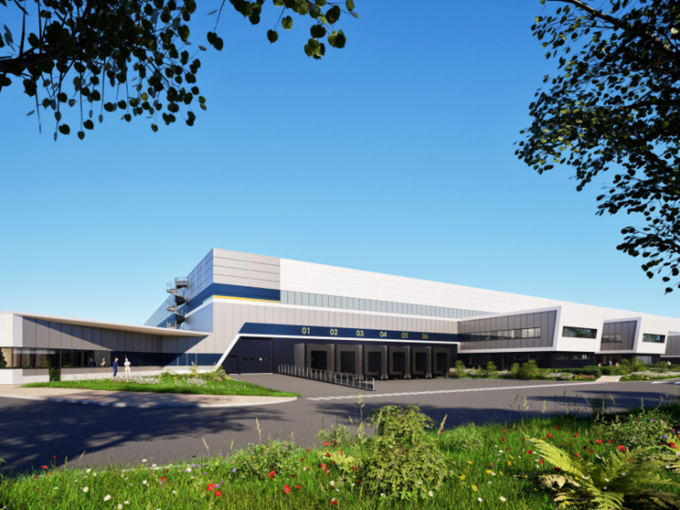 Programme immobilier logistique de 18 000 m² à Damblain, extensible et clé en main