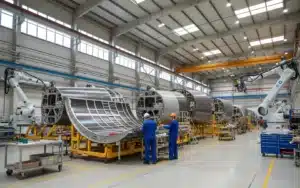 Sous-traitance aéronautique en France avec chaîne de production et pôles de compétitivité industriels