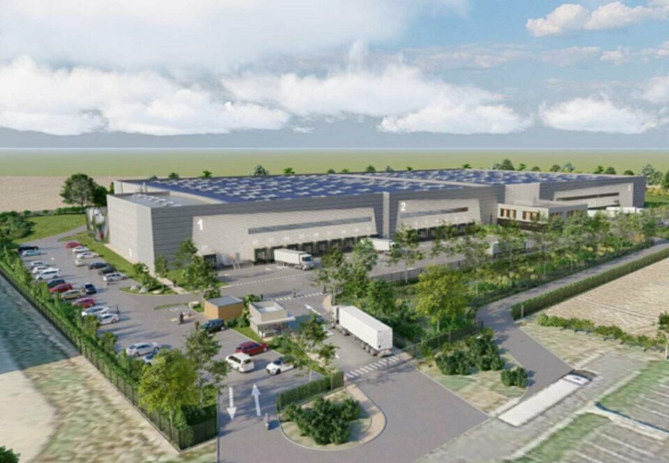 Plateforme logistique neuve de 26 000 m² à louer en BEFA à Cherré-Au (72), divisible dès 12 000 m², Parc du Coutier, axe Le Mans, La Ferté-Bernard