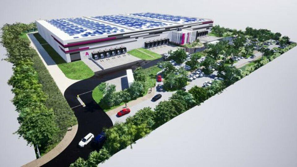 Plateforme logistique neuve de 19 001 m² à louer à Chavagnes-en-Paillers (85), divisible en 3 cellules, Vendéopôle, axe Nantes-La Rochelle