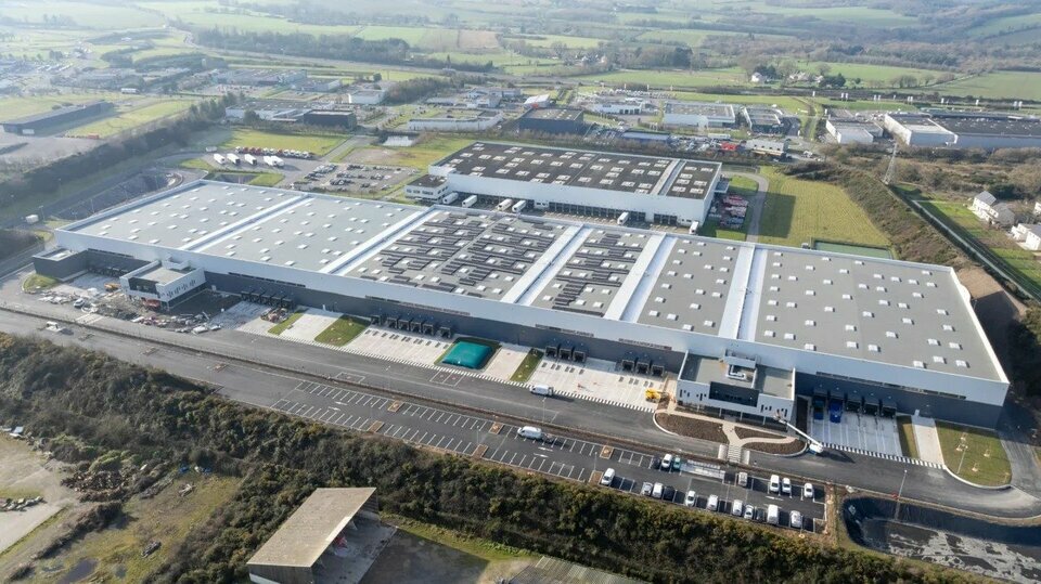 Entrepôt logistique Classe A de 5 600 m² à louer à Bain-de-Bretagne (35), N137 axe Rennes-Nantes