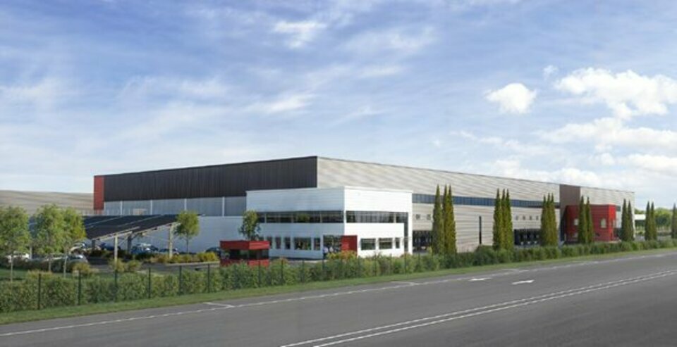 Bâtiments de production et de distribution neufs de 43 512 m² à vendre ou à louer à Saint-Jean-d’Angély (17), divisibles dès 3 250 m², quadri-température, BREEAM Very Good, axe A10