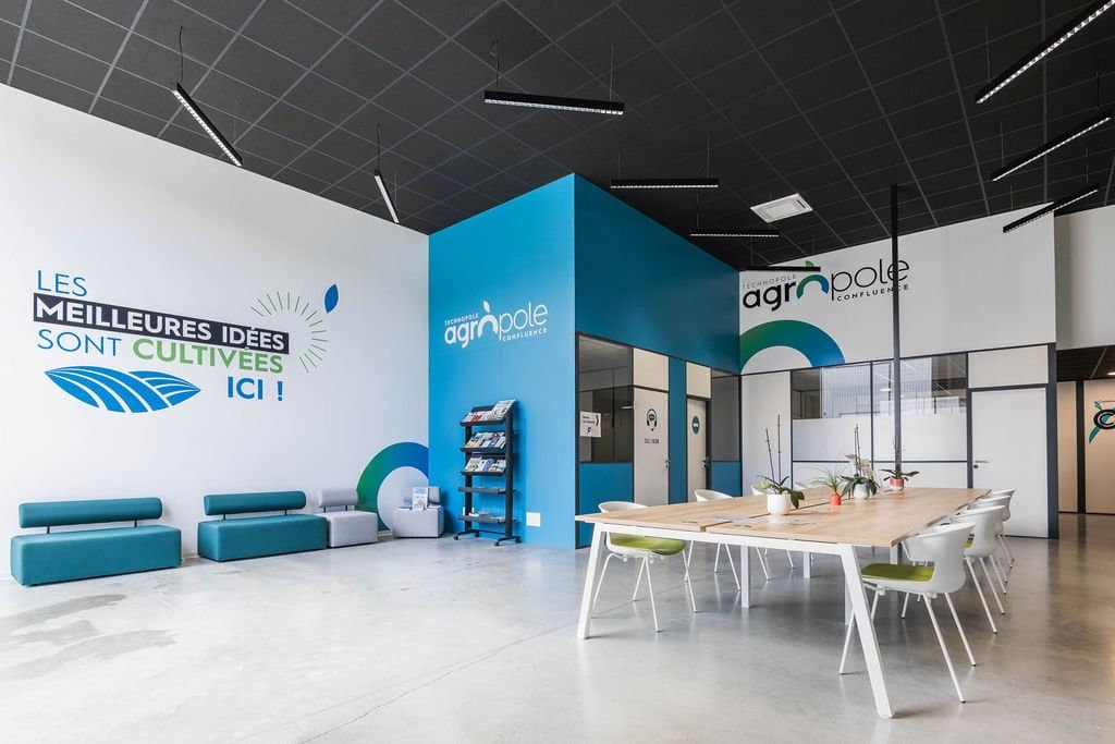Espace de coworking d'Agropole Confluence à Damazan