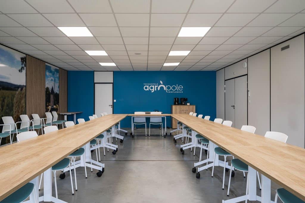 Salle de réunion du site Agropole de Damazan