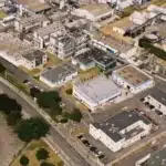 Vue aérienne du site de chimie fine Orgapharm dans la zone industrielle de Pithiviers